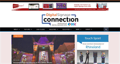 Desktop Screenshot of digitalsignageconnection.com